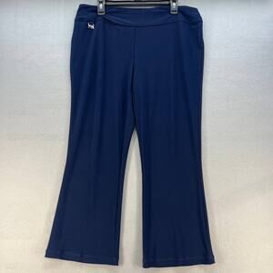 NWOT Lisette Montreal Lis  Emma Capri Size Large Navy Blue
